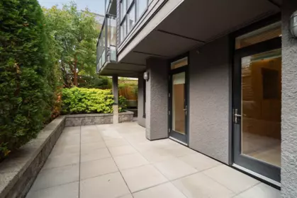Outdoor Deck Photo of 101 562 E 7th Avenue, Vancouver, BC