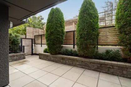 Outdoor Patio Photo of 101 562 E 7th Avenue, Vancouver, BC