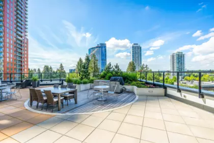 Aerial View of 901 13745 George Junction, Surrey, BC