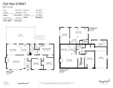 7321 115a Street, Delta, BC, Delta — Single Family Residence for sale