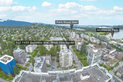 502 1485 Duchess Avenue, West Vancouver, BC, West vancouver — Apartment/Condo for sale