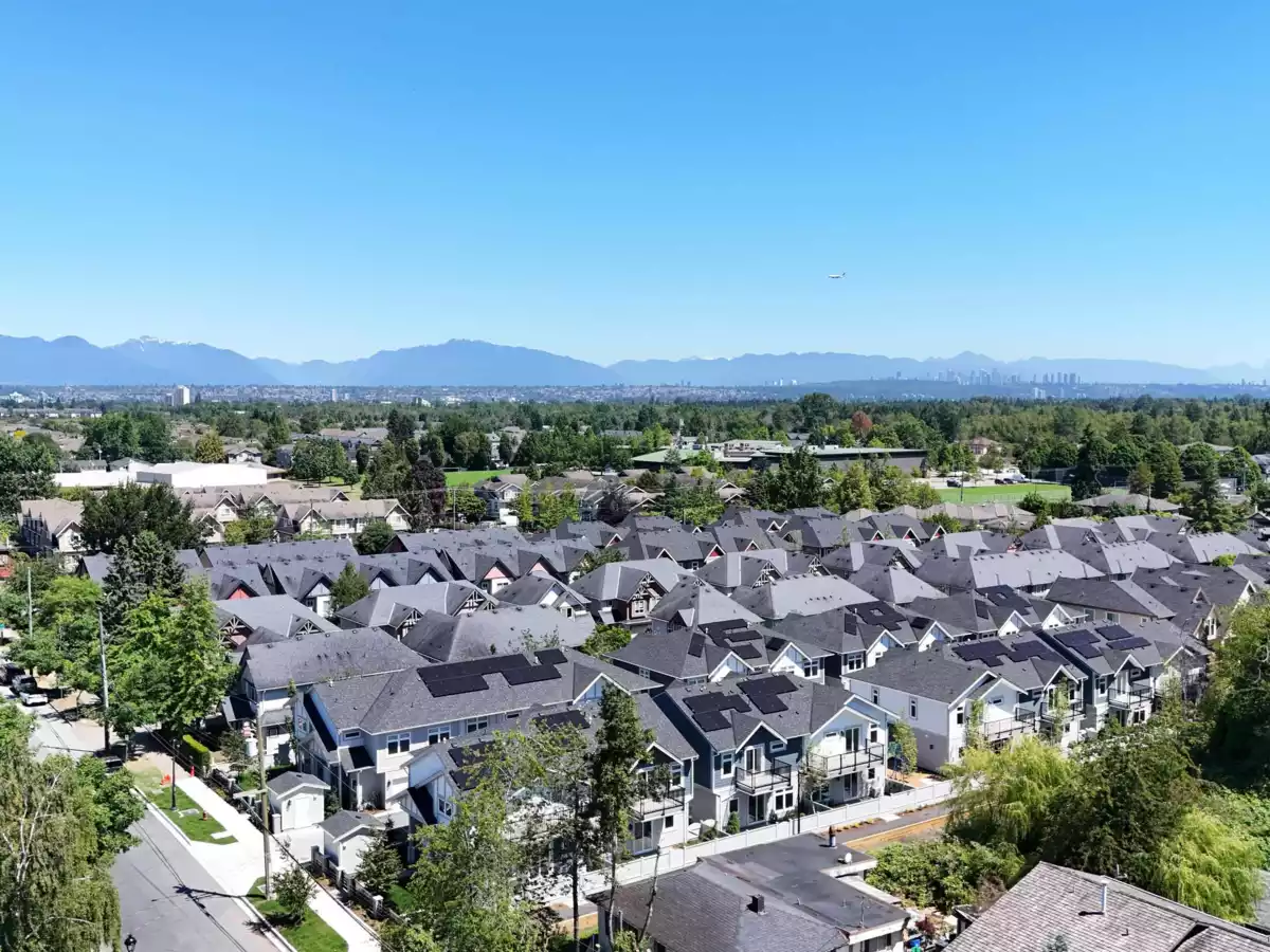 Exterior Front Photo of 1 7100 Ash Street, Richmond, BC