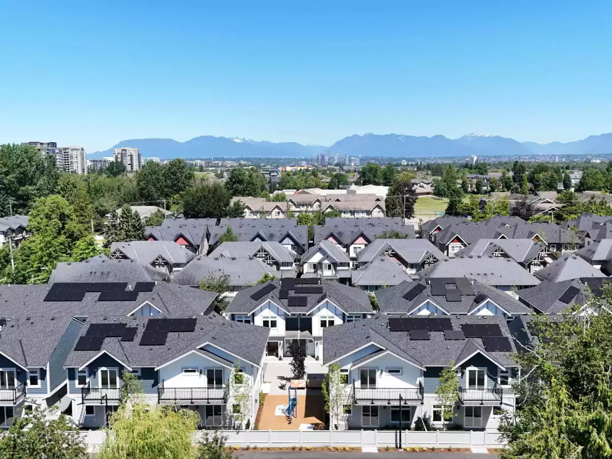 Exterior Rear Photo of 1 7100 Ash Street, Richmond, BC