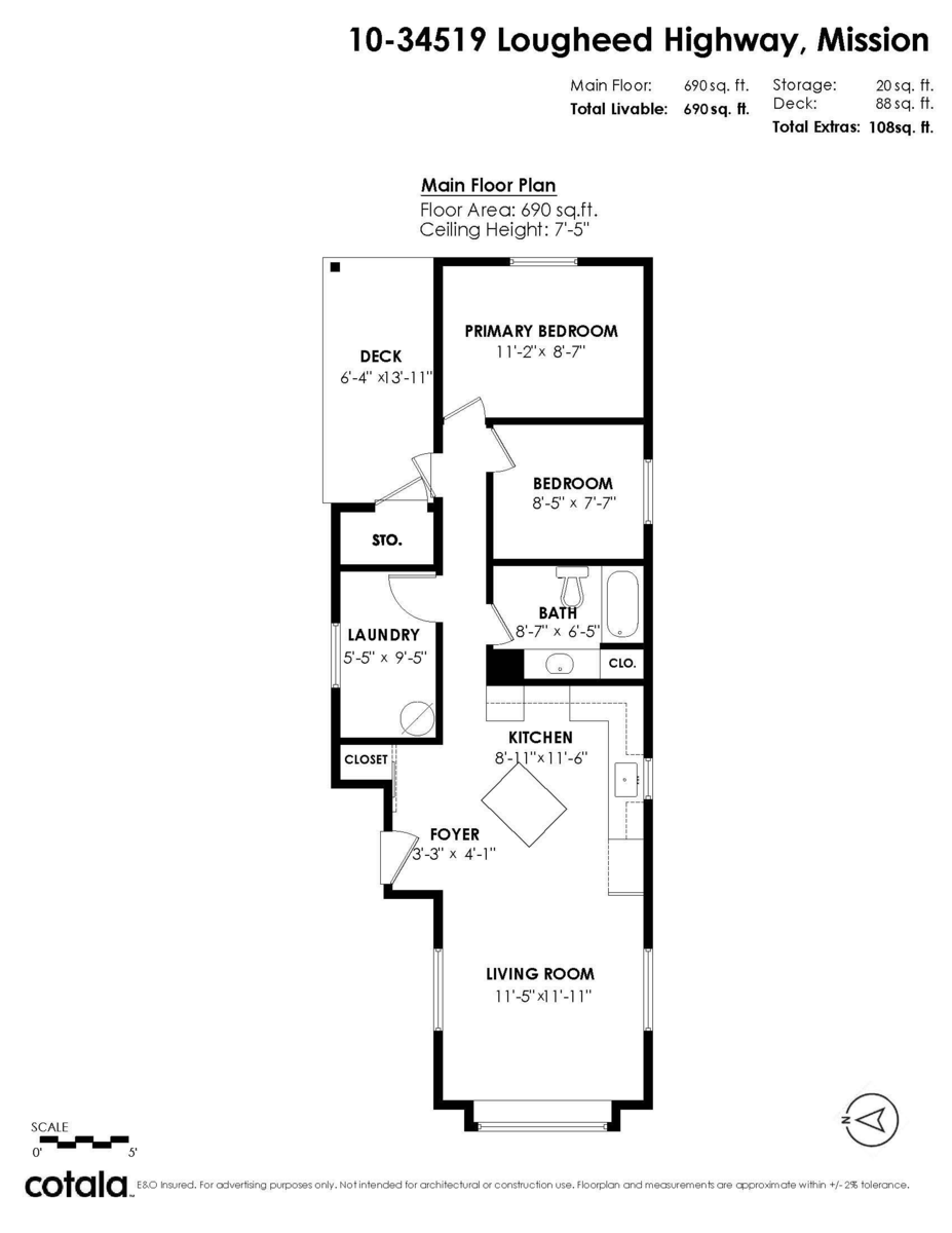 Exterior Rear Photo of 10 34519 Lougheed Highway, Mission, BC