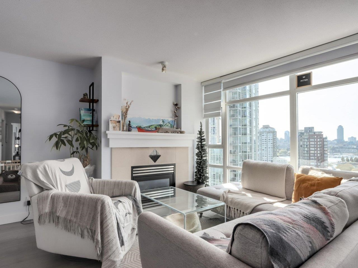 Living Room Photo of 1708 198 Aquarius Mews, Vancouver, BC