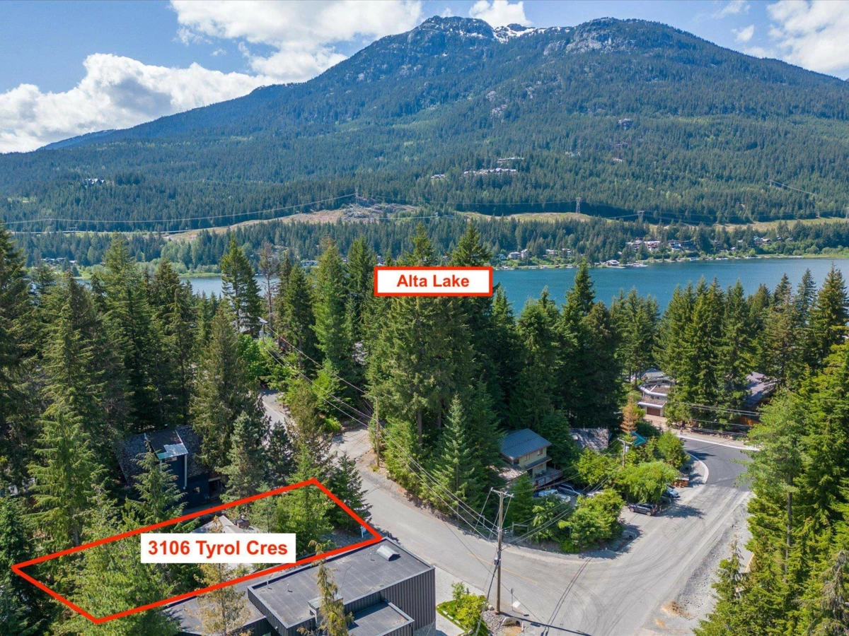 Exterior Front Photo of 3106 Tyrol Crescent, Whistler, BC