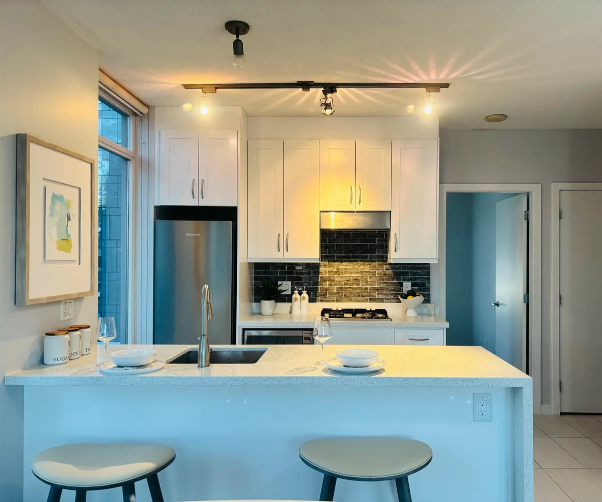 Living Room Photo of 1203 1252 Hornby Street, Vancouver, BC