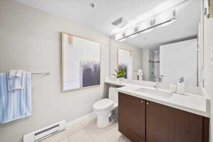 Guest Bathroom Photo of 602 8120 Lansdowne Road, Richmond, BC