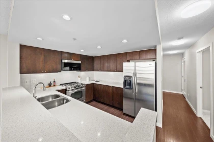 Kitchen Photo of 602 8120 Lansdowne Road, Richmond, BC