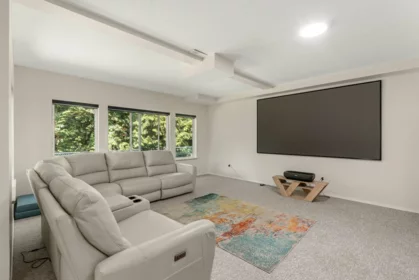 Basement Recreation Room Photo of 15 11355 Cottonwood Drive, Maple Ridge, BC