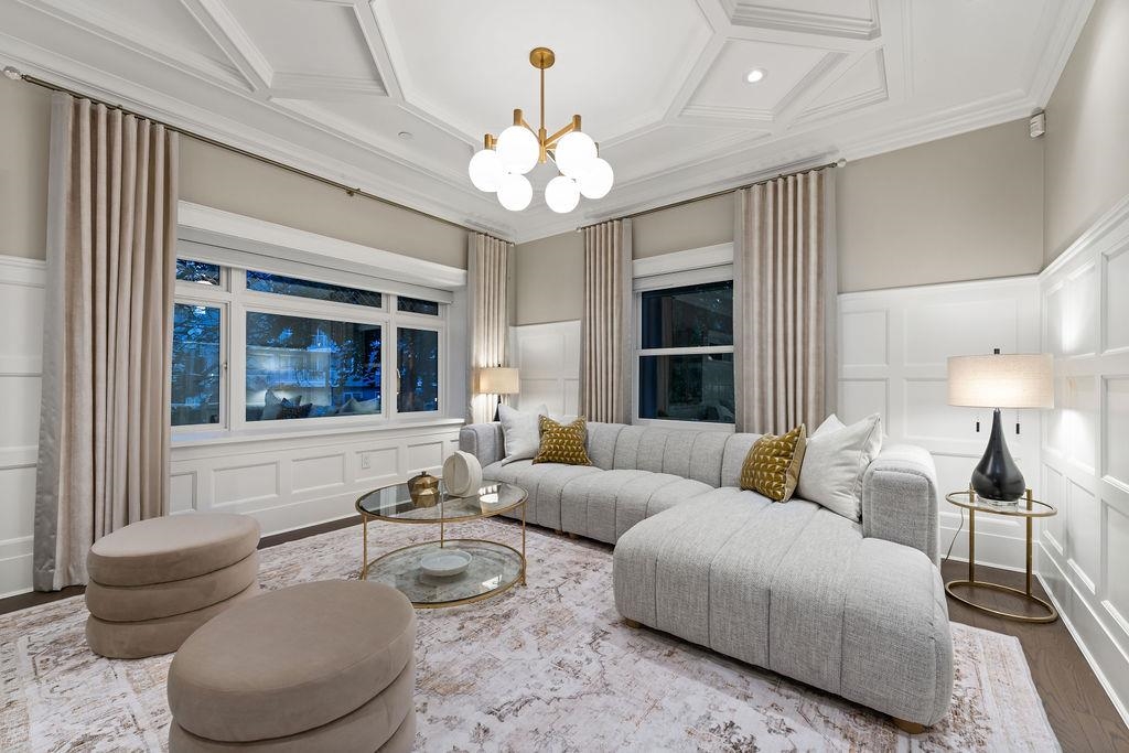 Aerial View of 993 Broughton Street, Vancouver, BC