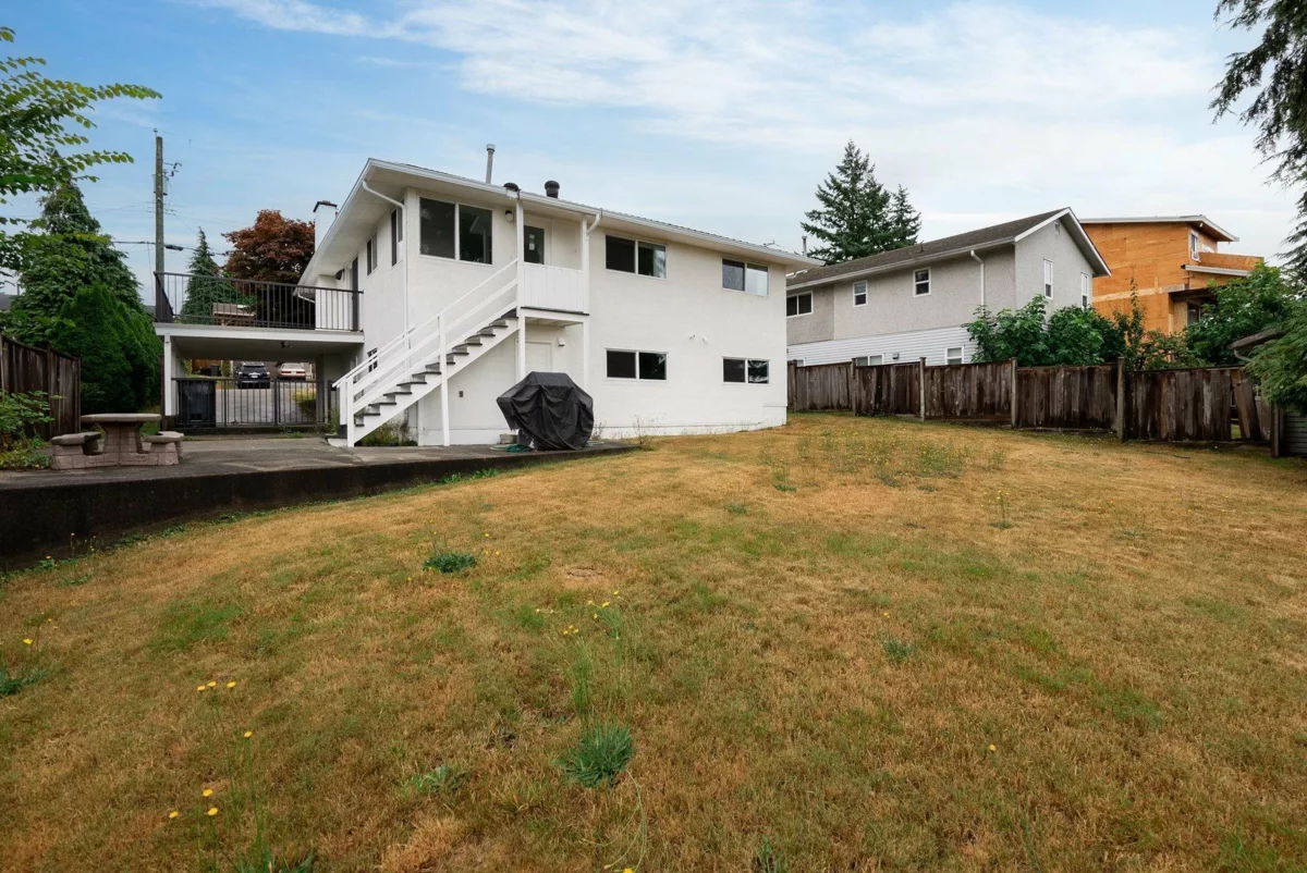 Aerial View of 1410 Dansey Avenue, Coquitlam, BC