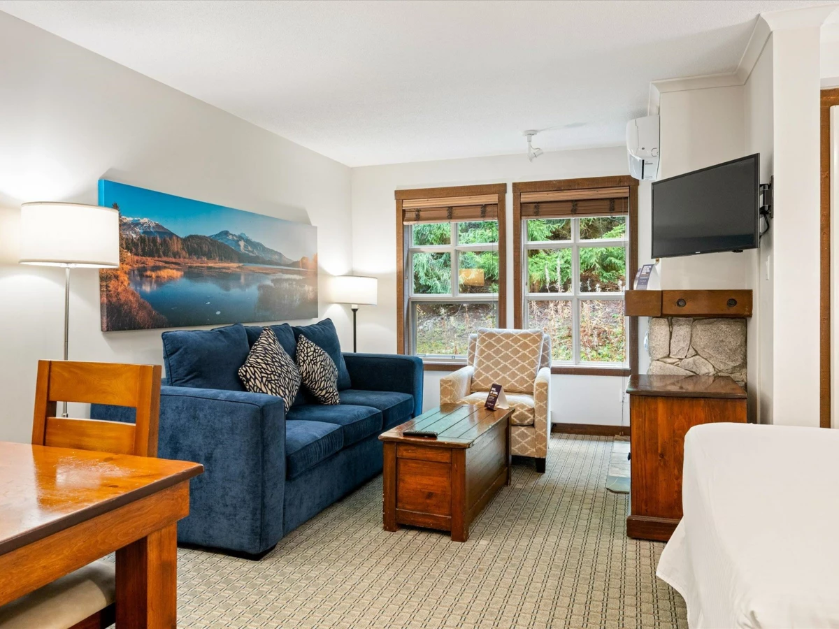 Exterior Rear Photo of 422 4899 Painted Cliff Road, Whistler, BC