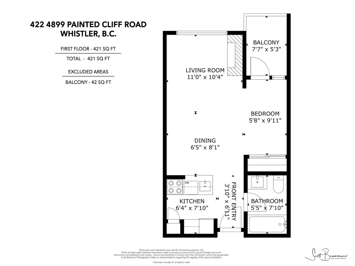 Staircase Photo of 422 4899 Painted Cliff Road, Whistler, BC