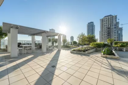 Outdoor Patio Photo of 1808 2085 Skyline Court, Burnaby, BC