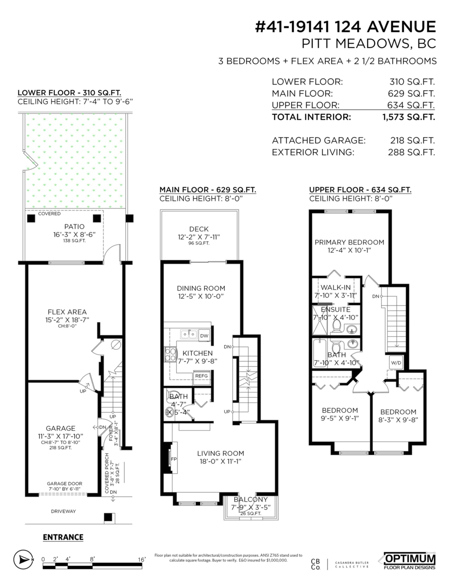 Exterior Rear Photo of 41 19141 124 Avenue, Pitt Meadows, BC