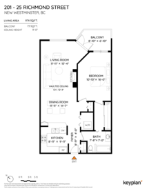 201 25 Richmond Street, New Westminster, BC, New Westminster — Apartment/Condo for sale