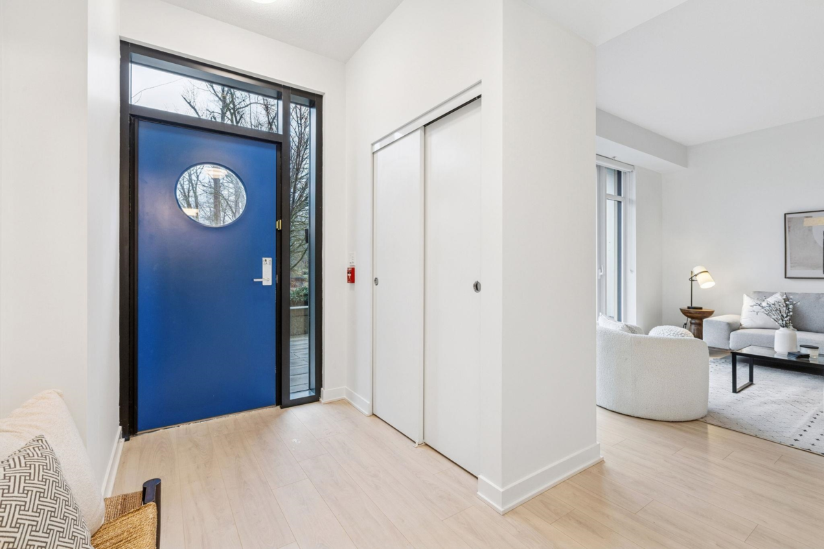 Exterior Rear Photo of TH1431 Hunter Street, North Vancouver, BC