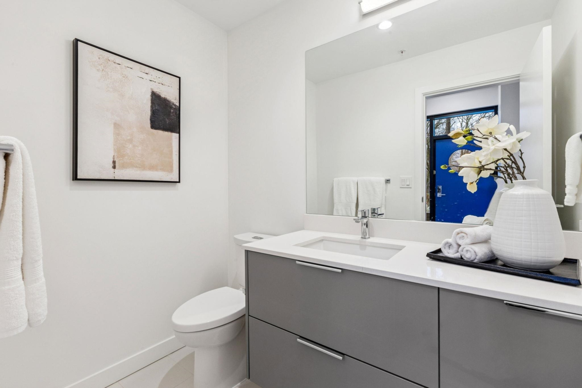 Powder Room Photo of TH1431 Hunter Street, North Vancouver, BC