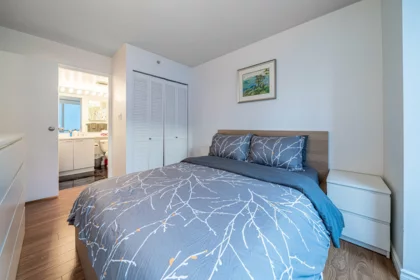 Primary Bedroom Photo of 903 1166 Melville Street, Vancouver, BC