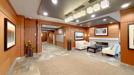Basement Recreation Room Photo of 218 1153 Kensal Place, Coquitlam, BC