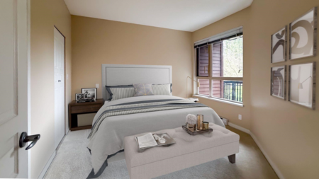 Bedroom 2 Photo of 218 1153 Kensal Place, Coquitlam, BC