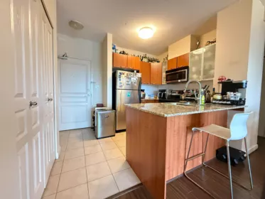Kitchen Island Photo of 405 4028 Knight Street, Vancouver, BC