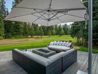 Backyard Photo of 8080 Cypress Place, Whistler, BC