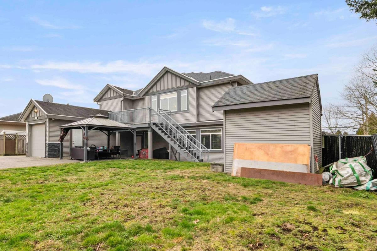 Aerial View of 2898 Station Road, Abbotsford, BC