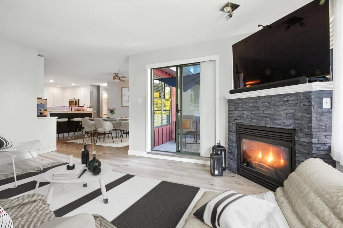 Kitchen Island Photo of 404 225 Newport Drive, Port Moody, BC