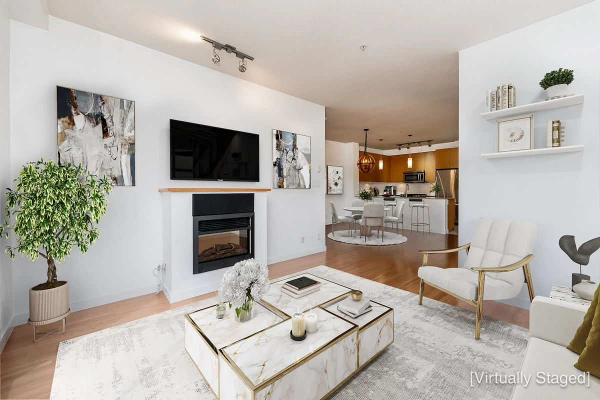 Kitchen Island Photo of 310 101 Morrissey Road, Port Moody, BC