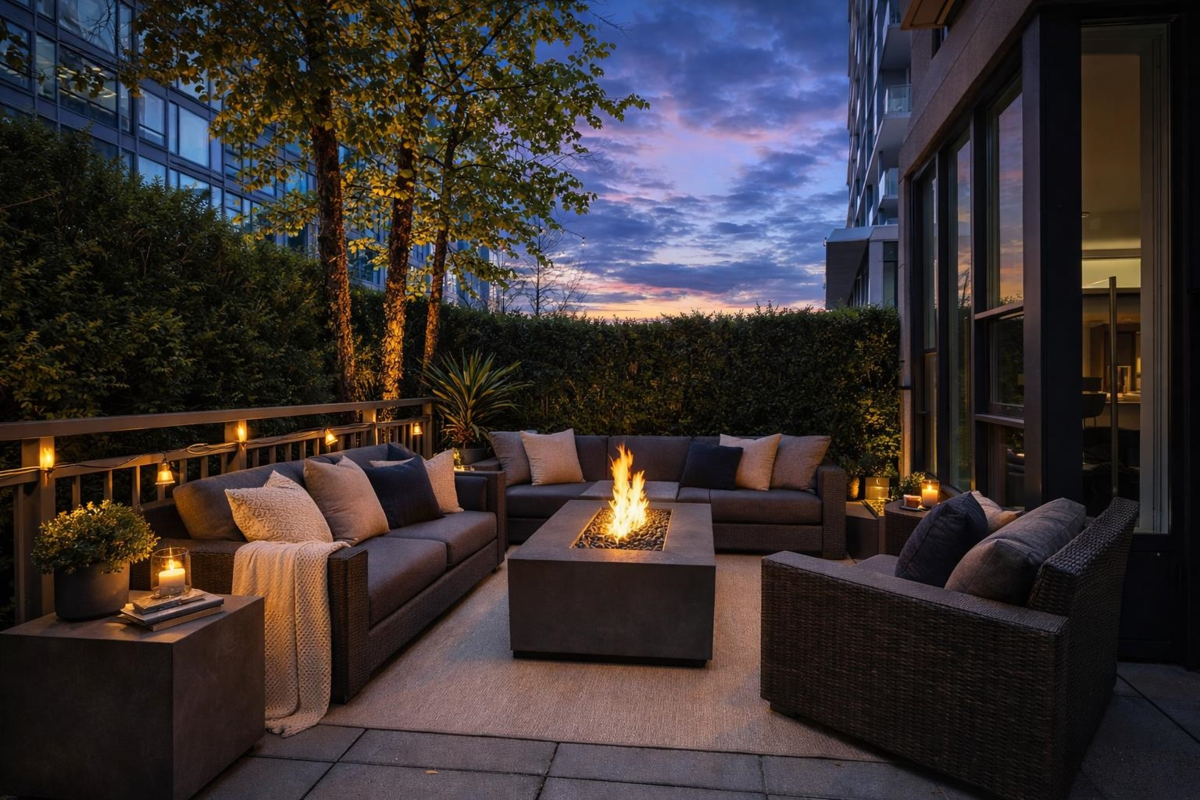 Aerial View of 156 W 1st Avenue, Vancouver, BC