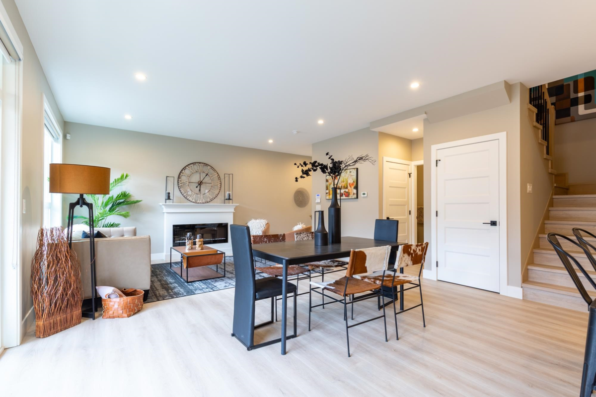 Living Room Photo of 3 1211 Thomas Avenue, Coquitlam, BC