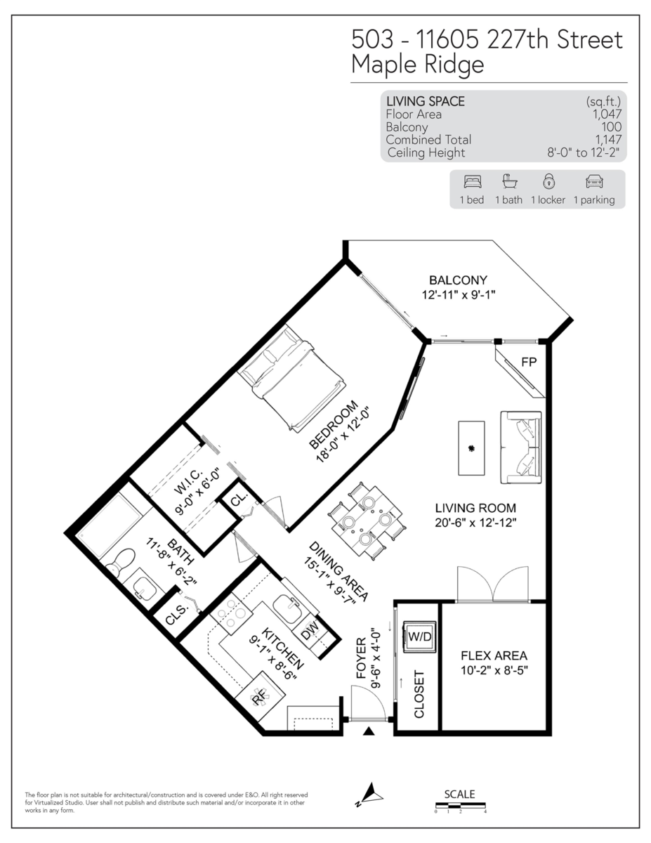 Fitness Center Photo Near 503 11605 227 Street, Maple Ridge, BC