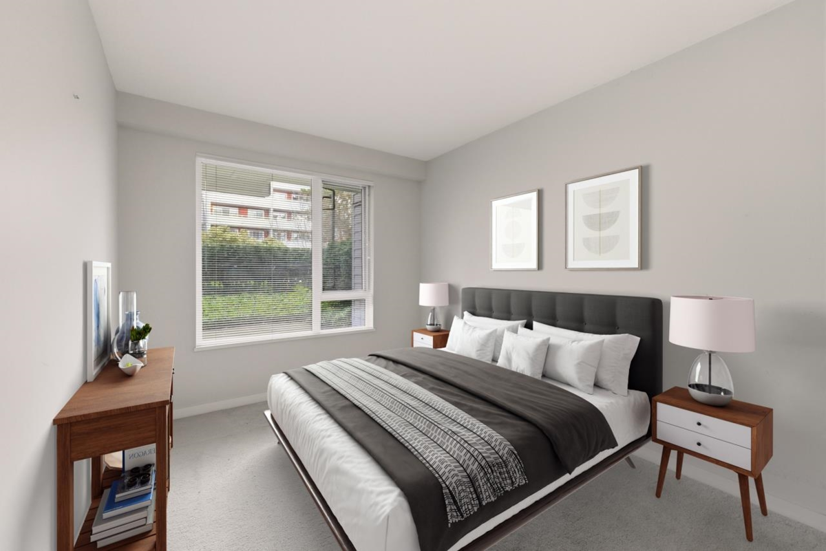 Bedroom 2 Photo of 118 255 W 1st Street, North Vancouver, BC