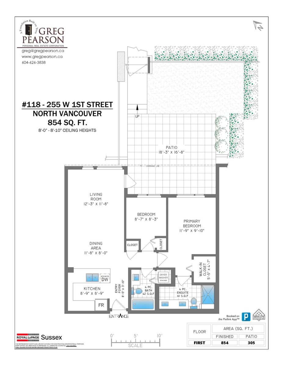 Front Yard Photo of 118 255 W 1st Street, North Vancouver, BC