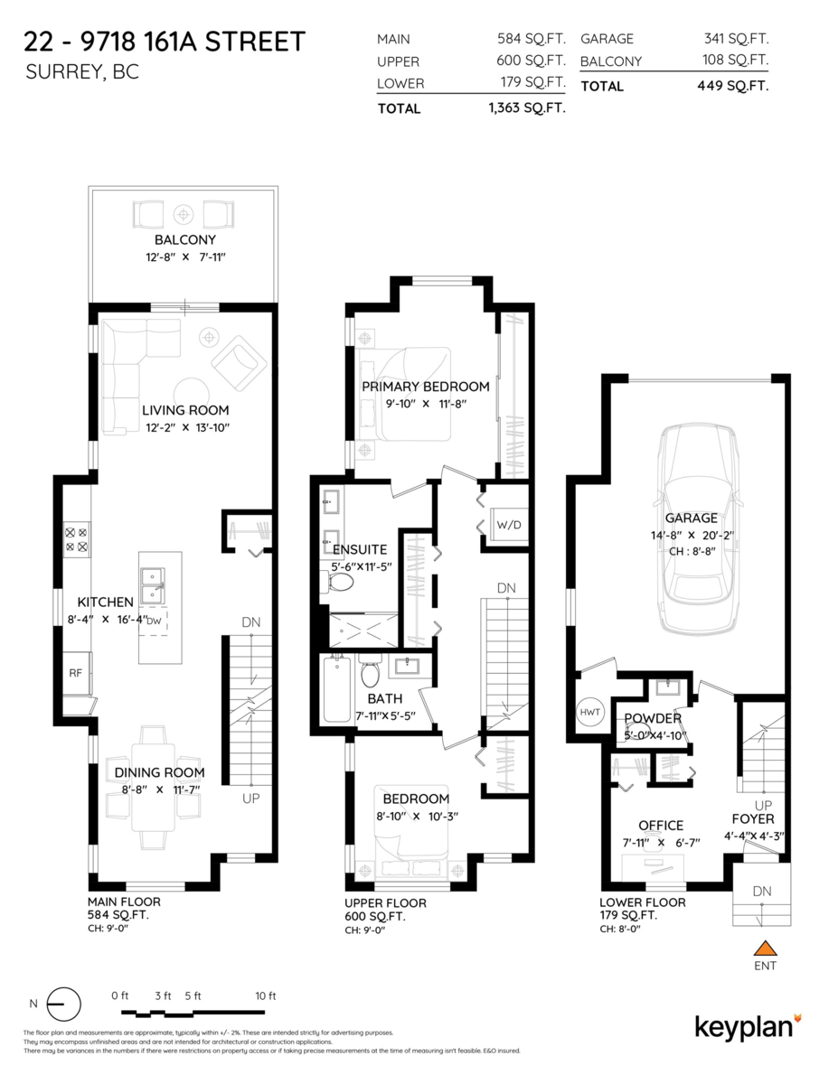 Playground / Recreational Area Near 22 9718 161a Street, Surrey, BC