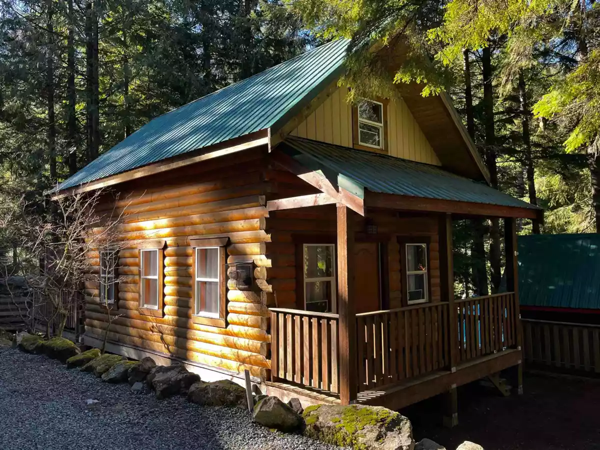 Exterior Rear Photo of H103 Strawberry Lane, Sunshine Valley, BC