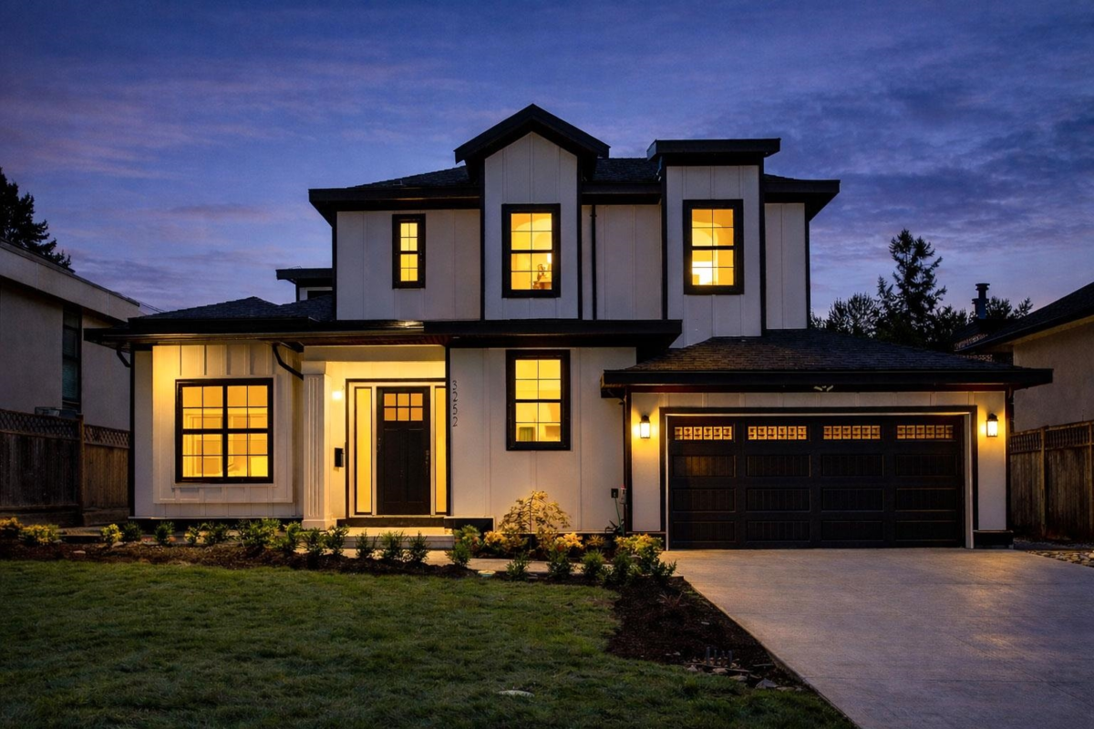 Exterior Rear Photo of 3252 Allan Road, North Vancouver, BC