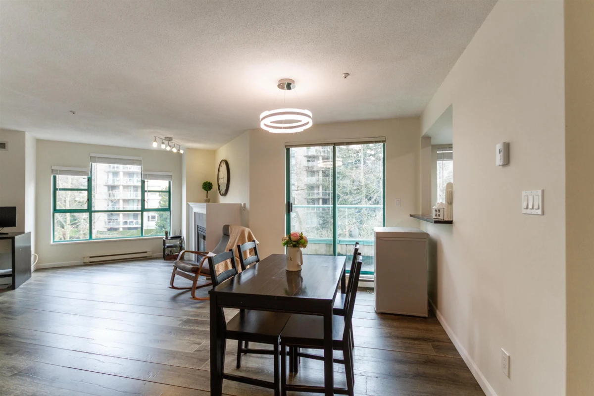 Family Room Photo of 401E 3081 Glen Drive, Coquitlam, BC