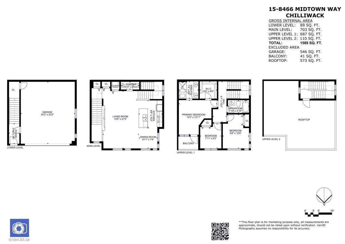 Exterior Rear Photo of 15 8466 Midtown Way, Chilliwack, BC