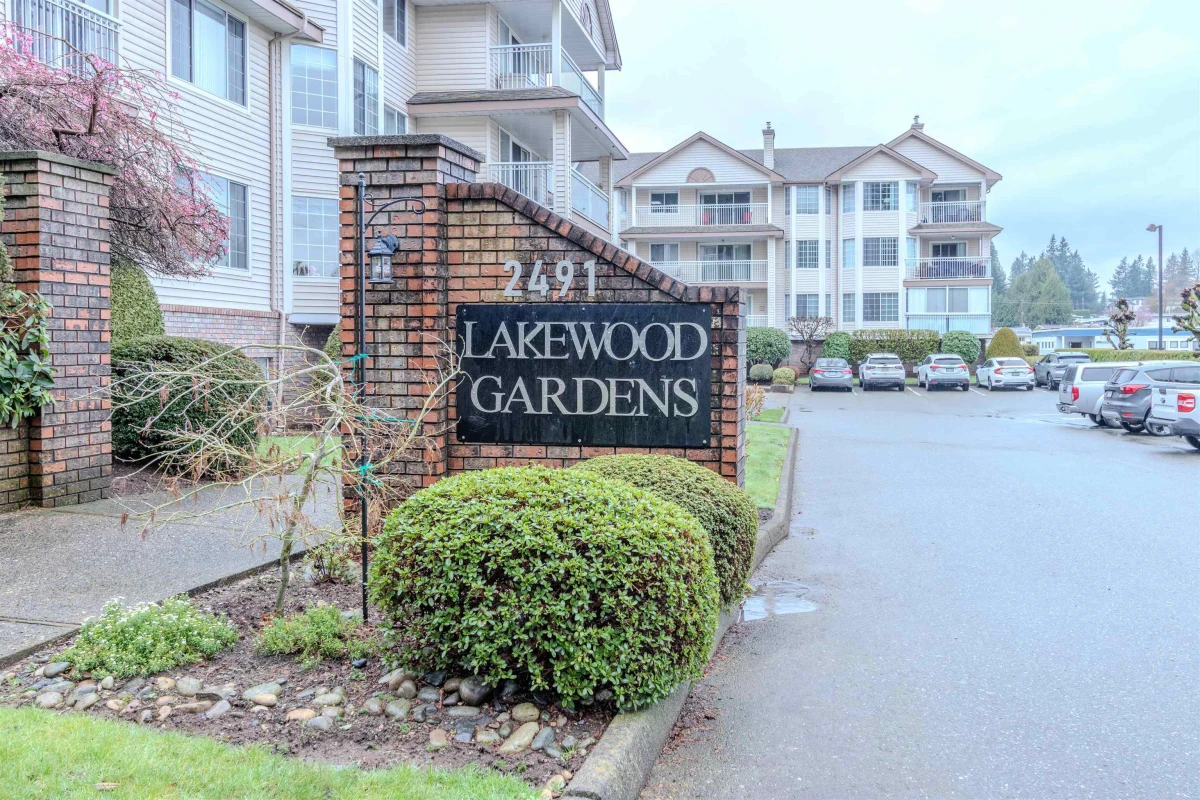 Exterior Rear Photo of 201 2491 Gladwin Road, Abbotsford, BC