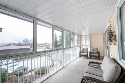 Entry Foyer Photo of 201 2491 Gladwin Road, Abbotsford, BC