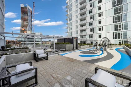 Aerial View of 803 485 W 42nd Avenue, Vancouver, BC