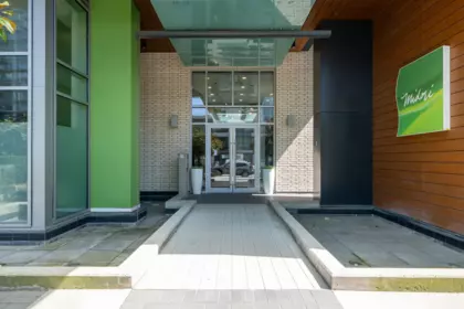 Aerial View of 1607 6638 Dunblane Avenue, Burnaby, BC