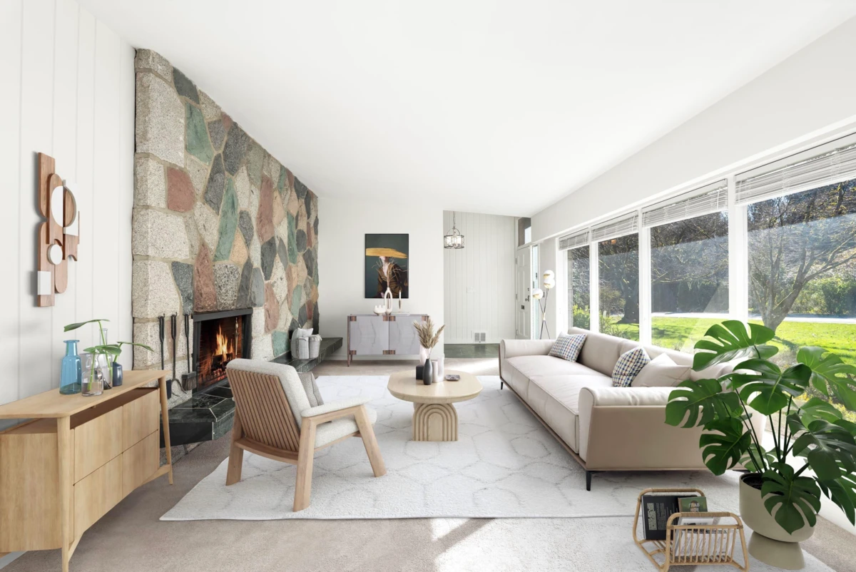 Family Room Photo of 429 Newlands Road, West Vancouver, BC