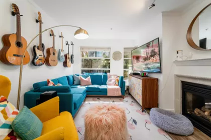 Basement Recreation Room Photo of 104 2181 W 12th Avenue, Vancouver, BC