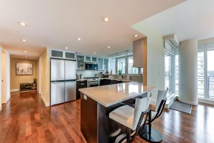 Kitchen Photo of 2102 1205 W Hastings Street, Vancouver, BC