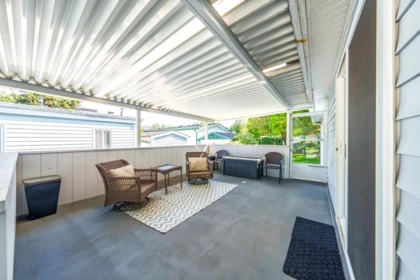 Backyard Photo of 168 145 King Edward Street, Coquitlam, BC