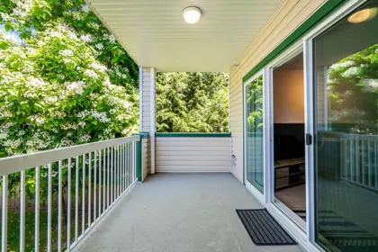 Outdoor Deck Photo of 202 13911 70 Avenue, Surrey, BC